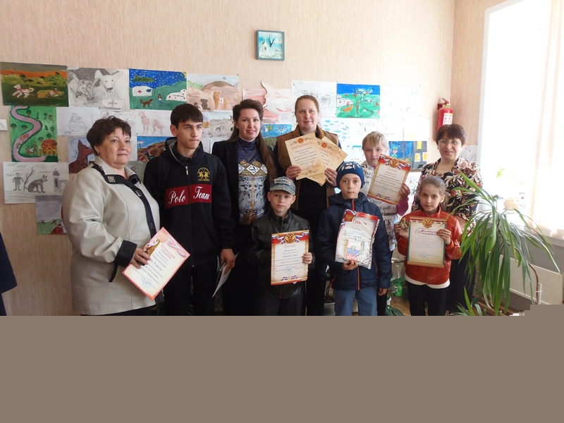 ИТОГИ конкурса рисунков "Животные на войне"